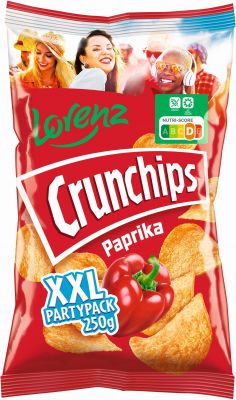 Lorenz Crunchips Crunchips XXL Paprika 250g