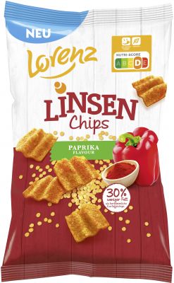 Lorenz Linsen Chips Paprika 85g