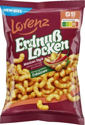Lorenz ErdnußLocken Mexican 175g, 24pcs