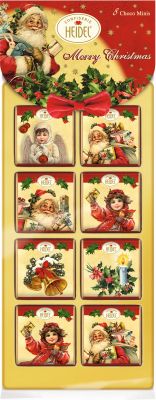 Heidel Christmas 8er Choco Minis Weihnachts-Nostalgie 40g