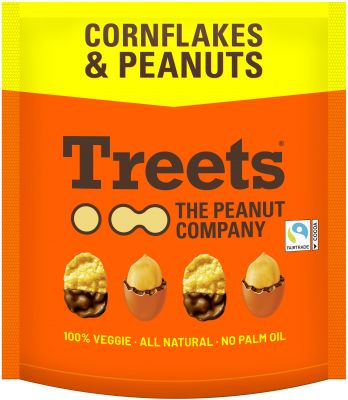 Treets Cornflakes & Peanuts 250g