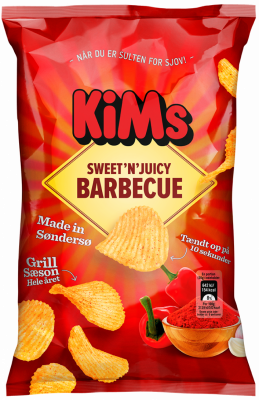 Kims Chips Barbeque 170g