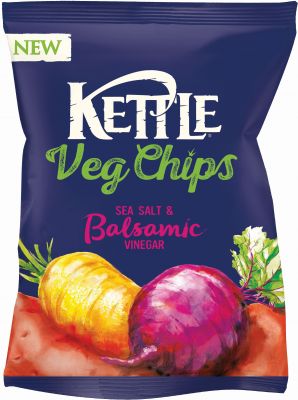 Kettle Chips Vegetable Sea Salt & Balsamic Vinegar 100g