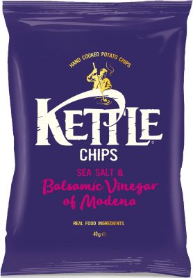 Kettle Chips Sea Salt & Balsamic Vinegar 40g