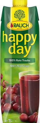 Rauch Happy Day Traube Rot 100% 1000ml