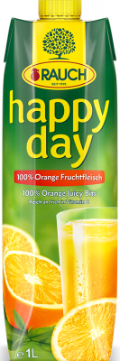 Rauch Happy Day Orange Mit Fruchtfleisch 100% 1000ml