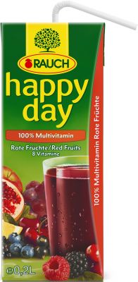 Rauch Happy Day Mulitvitamin Rot 200ml