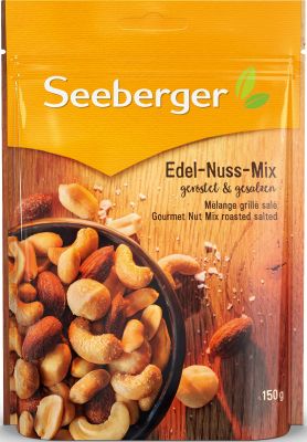 Seeberger Edel-Nuss-Mix geröstet, gesalzen 150g