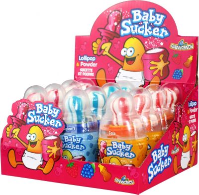 Baby Sucker Lollipop & Powder Candy 32g