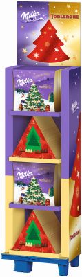 MDLZ DE Christmas Toblerone & Zarte Momente Adventskalender, Display, 50pcs