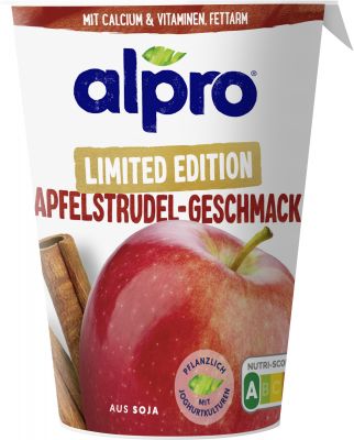 Alpro Limited Edition Joghurtalternative Soja Apfelstrudel 400g