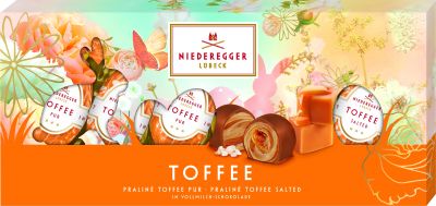 Niederegger Easter Pralinè Eier Toffee Duo pur & salted 100g