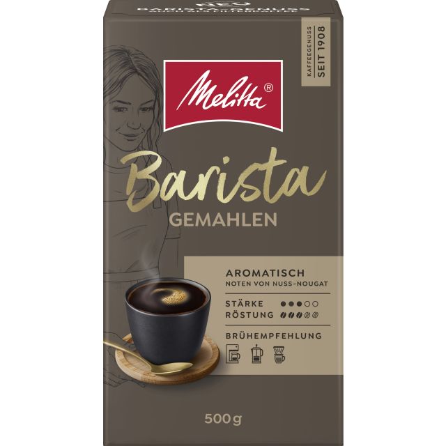 Melitta Barista Gemahlen 500g