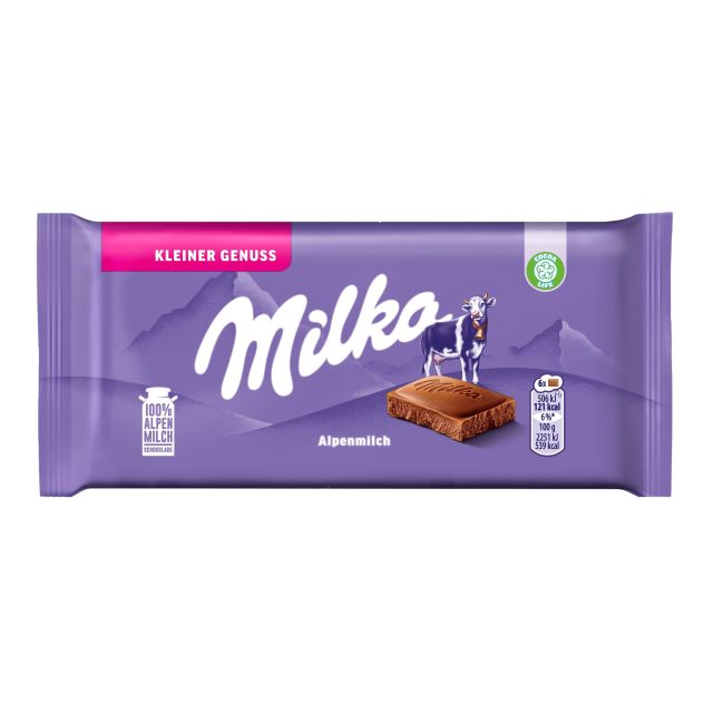Mondelez Milka  Alpenmilch Schokolade 45g