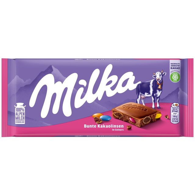 Mondelez Milka Bunte Kakaolinsen 90g