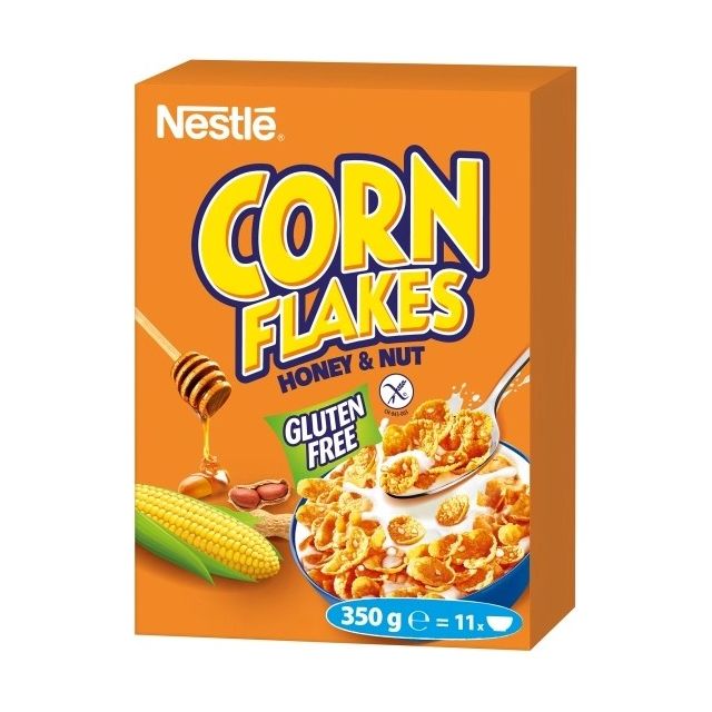 Nestle Cerealien Corn Flakes Honey Nut 350g
