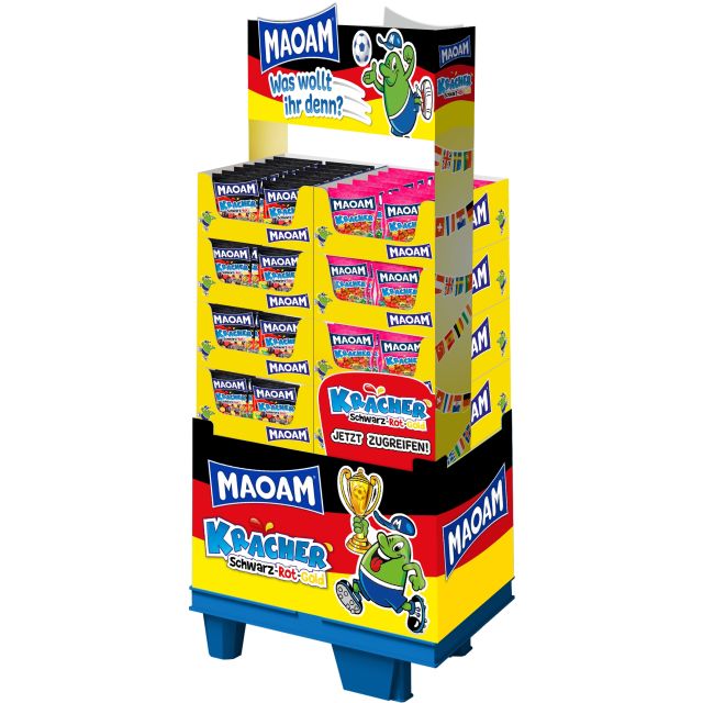 Haribo Limited Kracher 2 sort 200g, Display, 272pcs  WM 2026 Promotion