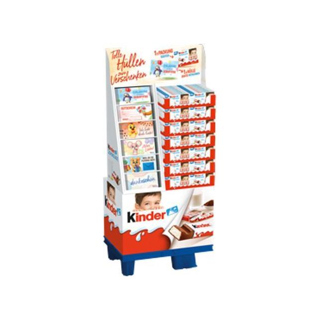 Ferrero Limited Kinder Schokolade 100g Schuber, Display, 280pcs Schuber-Promotion