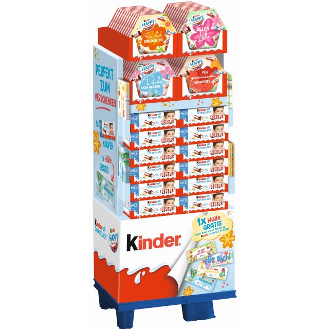 Ferrero Limited Kinder kinder Schokolade / Happy Moments, Display, 156pcs