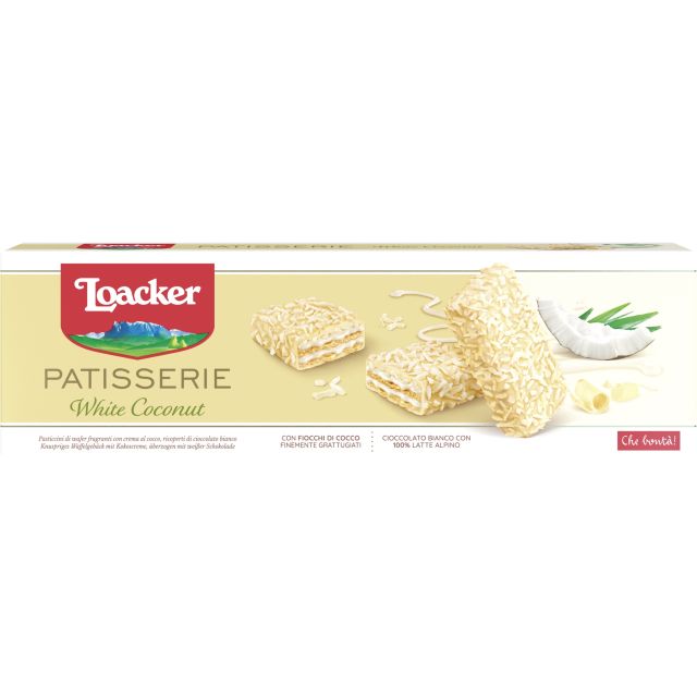 Loacker Pasticceria White Coconut 100g