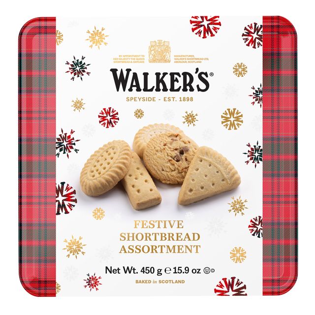 Walkers Festive Shortbread Assortment 450g