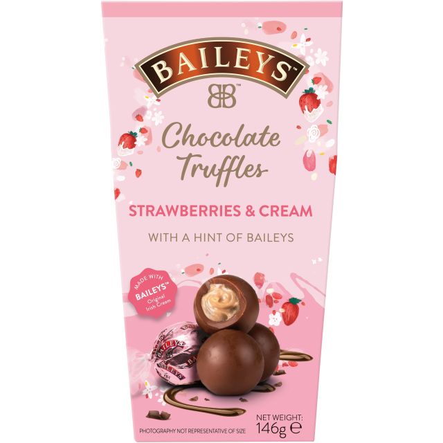 Baileys Choco Truffles Strawberry & Cream 146g