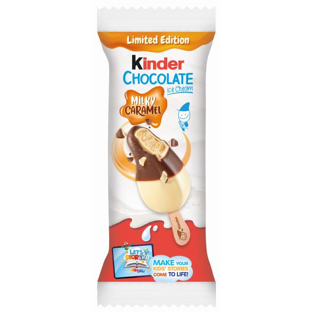 Ferrero Ice Cream - Kinder Schokolade Stick Caramel 1er 50ml