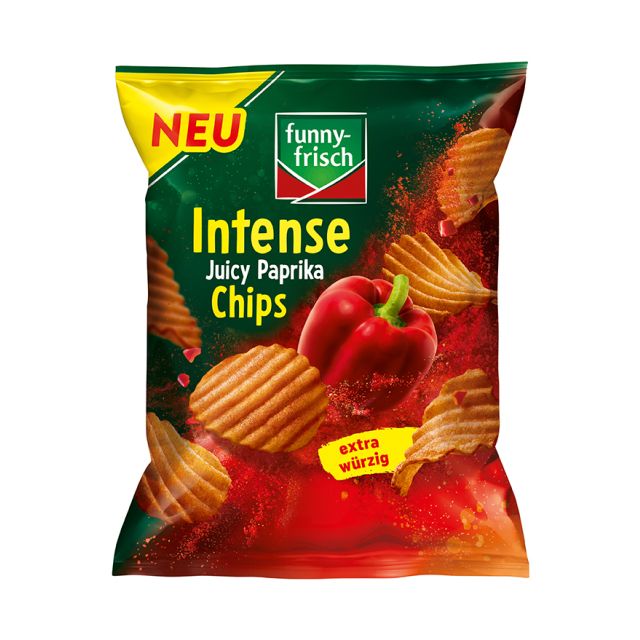 Funny Frisch Intense Chips Juicy Paprika 110g