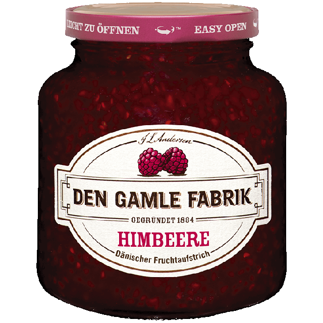Den Gamle Fabrik Himbeere Fruchtaufstrich 380g